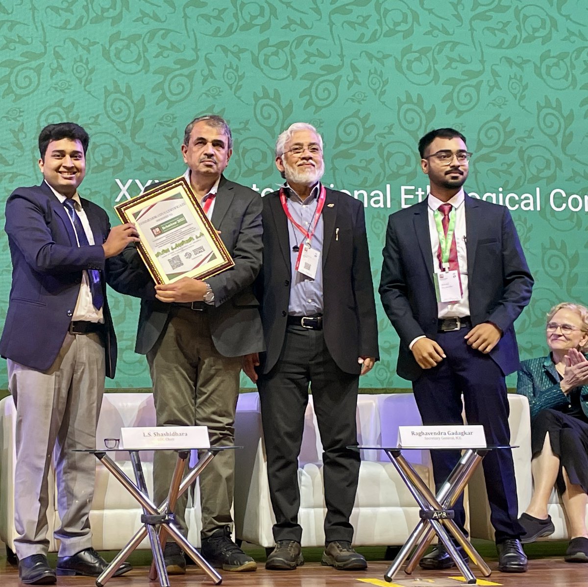ecoservedev's tweet photo. Our founder @raosahebsamrat &amp; OIC @ArkrajBiswas at @Behaviour2025, Kolkata 🇮🇳 https://t.co/6It71Xv1LO