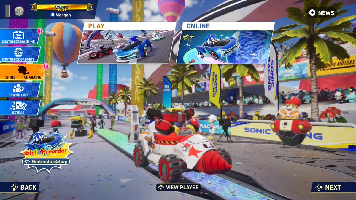 AndroidIrish's tweet image. Until the game comes out and I get my good boi Egg Pawn, I guess I'll main Omega during this free trial beta weekend of #SonicRacingCrossWorlds 

#NintendoSwitch