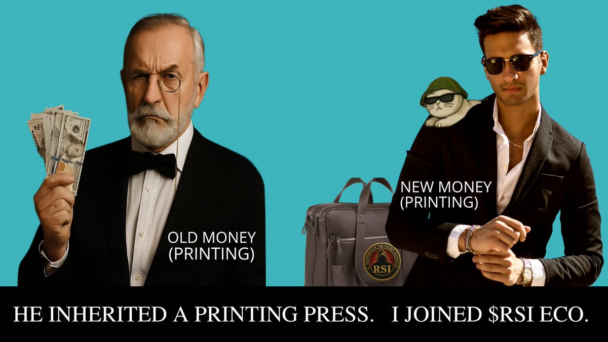 Isabella IVP (@isabella_ivp) on Twitter photo He’s got dusty bills and a monocle.
I’ve got $SECRET, $HIDDEN & $UNSEEN working overtime.
This ain’t your grandfather’s printing press.
This is <a href="/RSITOKENPLS/">RSI Ecosystem📜</a>. 🔥🖨️
Join the future of money printing on #PulseChain.
👉 Still holding paper bags?🛍️
t.me/secretresidents He’s got dusty bills and a monocle.
I’ve got $SECRET, $HIDDEN & $UNSEEN working overtime.
This ain’t your grandfather’s printing press.
This is <a href="/RSITOKENPLS/">RSI Ecosystem📜</a>. 🔥🖨️
Join the future of money printing on #PulseChain.
👉 Still holding paper bags?🛍️
t.me/secretresidents