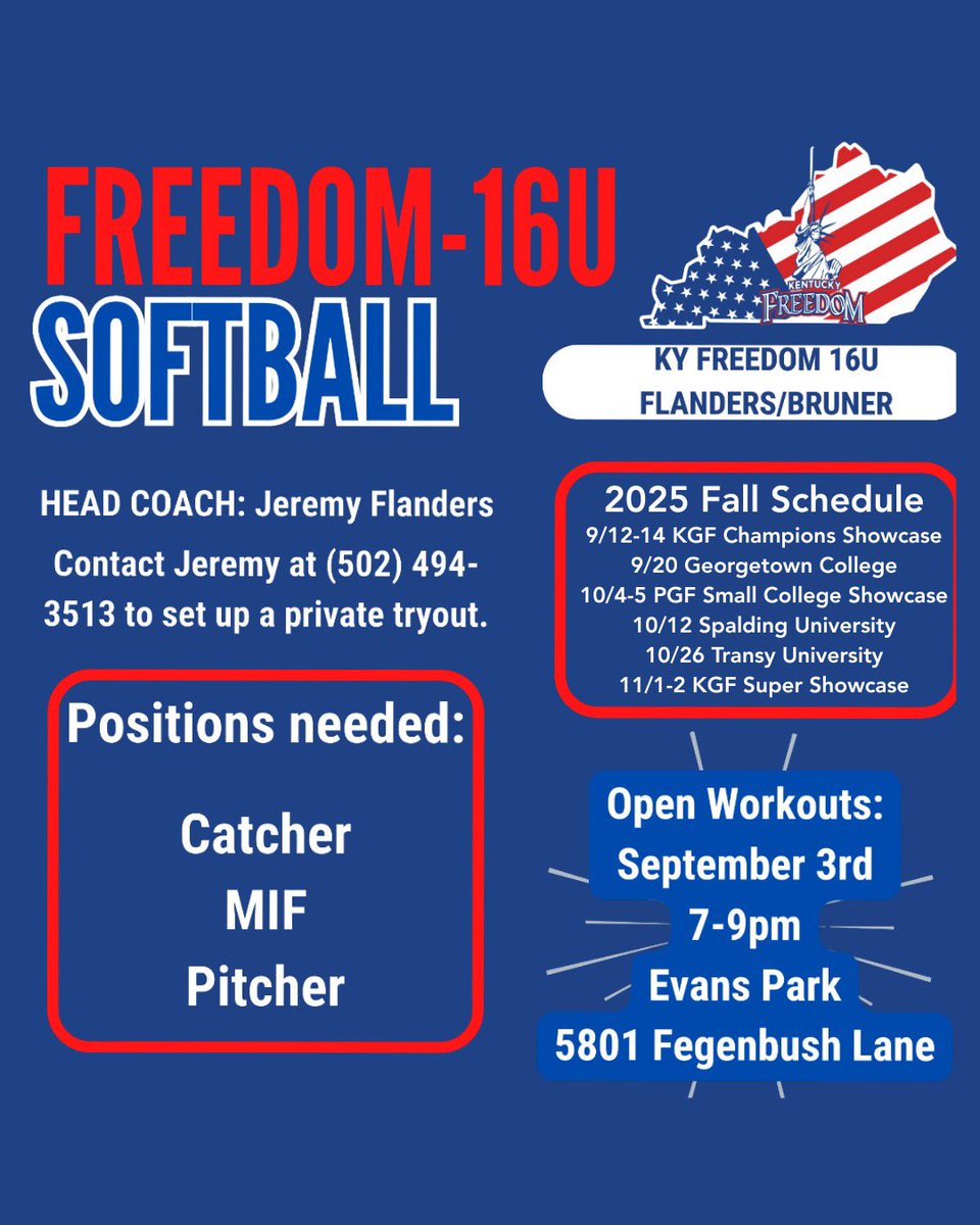 KY Freedom 16u - Flanders/Bruner tweet media