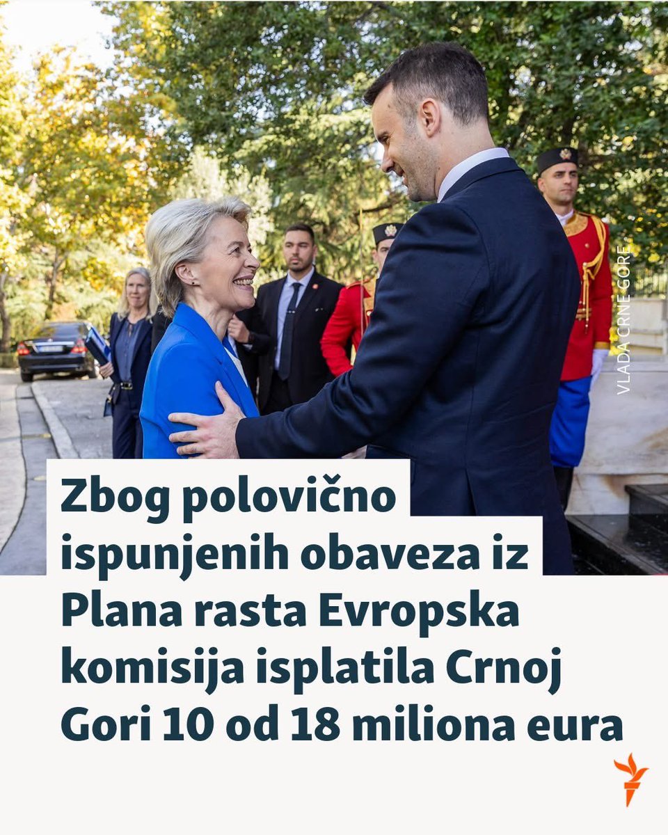 Evo kako Vlada Crne Gore i MEP (dez)informišu javnost:

"Ova sredstva rezultat su sprovedenih reformi poput uvođenja javnog registra državnih preduzeća, veće transparentnosti međunarodnih sporazuma, energetskih sertifikata, digitalizacije javnih usluga i usvajanja EU-usklađenih