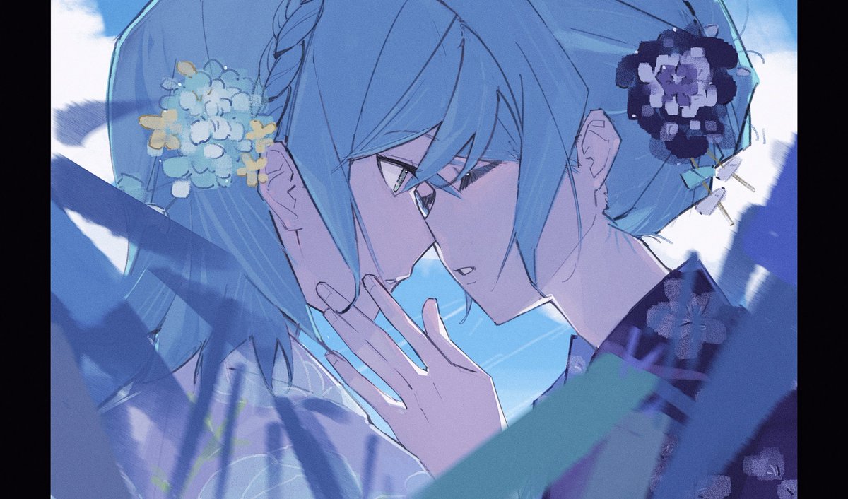 toumeiii's tweet image. 今日は中国の七夕なんだよ〜🎋