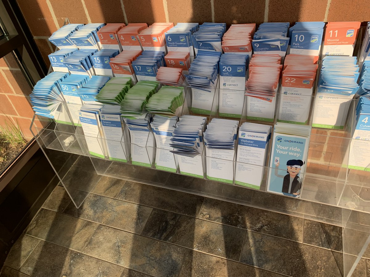 Know Your Route! New RTS schedules will go into effect on Monday, September 1. Visit myRTS.com/Preview to view your schedule.