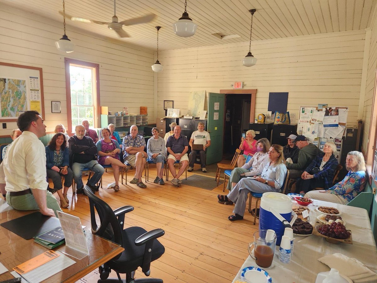 Had a great time in Arrowsic last night taking questions and talking more about my favorite things in Maine!

Thanks to everyone who joined for my Ask Jordan (almost) Anything.