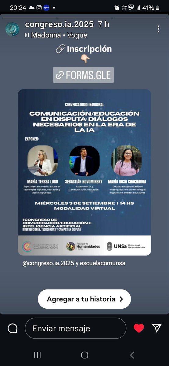 Los espero el miércoles que viene!!!