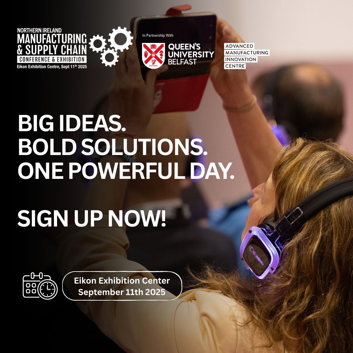 🔧 Big challenges, bold solutions.

From energy costs to supply chain disruption—get expert insights all under one roof!

📍 Eikon, Lisburn | 📅 Sept 11 | 🎟️ Free tickets: ow.ly/mlJi50WxY1E