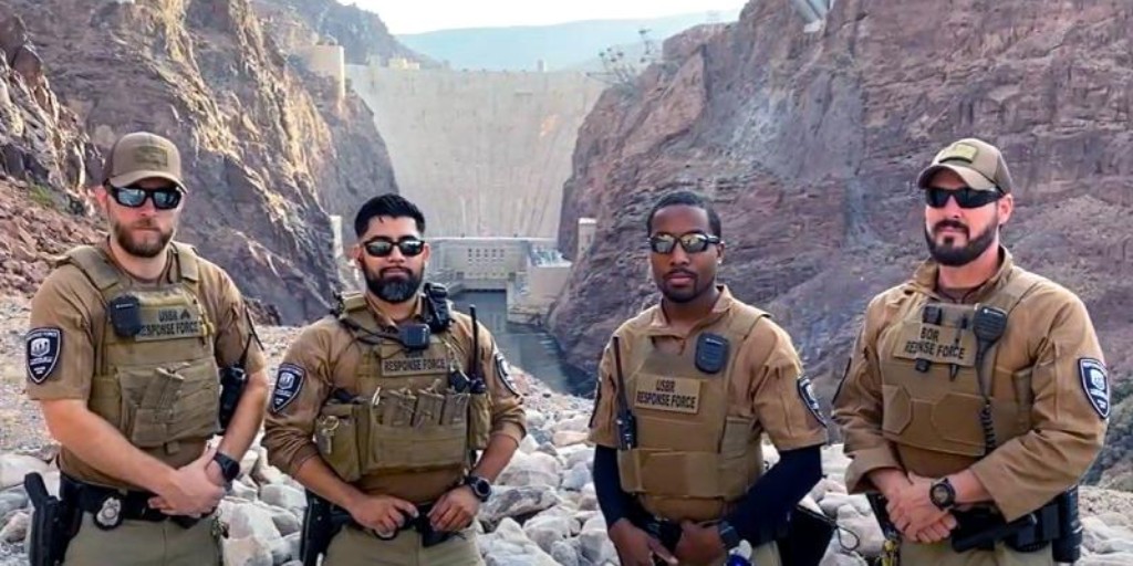 FLETC (@fletc) on Twitter photo #FollowFriday. The <a href="/usbr/">Bureau of Reclamation</a> Security Response Force is an elite, tactical security force that protects some of America’s most critical infrastructure, including Hoover Dam, Grand Coulee, and Glen Canyon. #FLETC is proud to be a training partner with the Bureau of Reclamation! #FollowFriday. The <a href="/usbr/">Bureau of Reclamation</a> Security Response Force is an elite, tactical security force that protects some of America’s most critical infrastructure, including Hoover Dam, Grand Coulee, and Glen Canyon. #FLETC is proud to be a training partner with the Bureau of Reclamation!