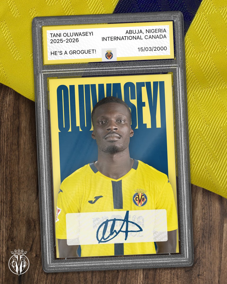 Villarreal CF English (@villarrealcfen) on Twitter photo Villarreal CF and <a href="/MNUFC/">x - Minnesota United FC</a> have reached an agreement for the signing of Tani Oluwaseyi, who has joined the Yellow Submarine for the next five seasons, until June 2030.
Welcome, <a href="/Oluwaseyi_9/">Tani Oluwaseyi</a> 💛! Villarreal CF and <a href="/MNUFC/">x - Minnesota United FC</a> have reached an agreement for the signing of Tani Oluwaseyi, who has joined the Yellow Submarine for the next five seasons, until June 2030.
Welcome, <a href="/Oluwaseyi_9/">Tani Oluwaseyi</a> 💛!