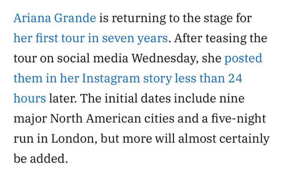 ArianaGrande_IT's tweet image. Sia Variety che Vogue Italia, hanno lasciato intendere che prima o poi potrebbero essere aggiunte altre possibili date all’Eternal Sunshine Tour 👀