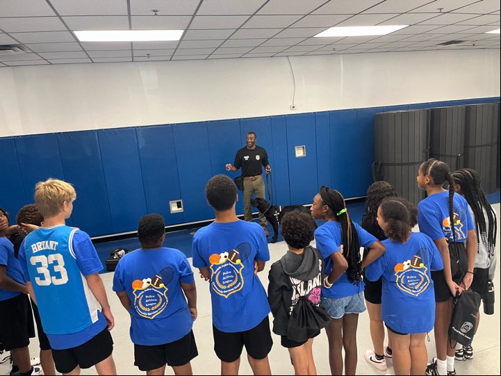 #NCIS supported the Norfolk PAL Kid’s Camp this summer, connecting with local youth through hands-on polygraph demos and a crowd-favorite detection demo by ESD K-9 Jill.  #CommunityEngagement #K9 #NorfolkVA #MissionReady