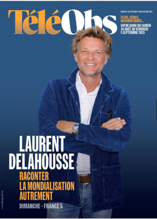francetvpro's tweet photo. #LesMediasEnParlent #Couv @teleobs 

Nouvelle série documentaire de @LaurentDelahous 
1er numéro : Le burger, un super pouvoir américain
Journaliste : Thierry Noisette

▶️Dimanche 31/08 à 21.05 | #France5 et https://t.co/JqV7mXAoWY https://t.co/ZBMkkA7RXV