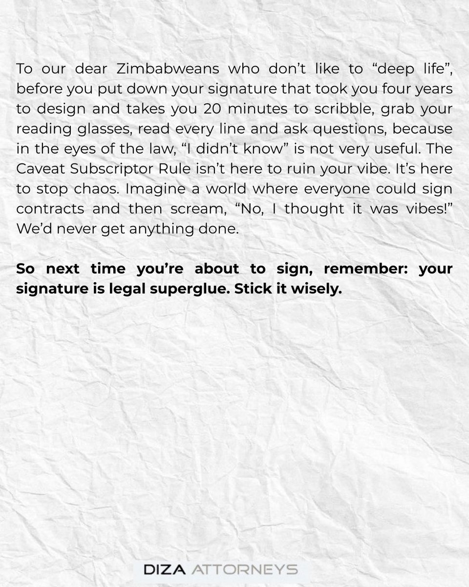 DizaAttorneys's tweet photo. Legal Consequences of Your Casual Scribble #LegalHackFriday #LHF https://t.co/ykWEtk262Q