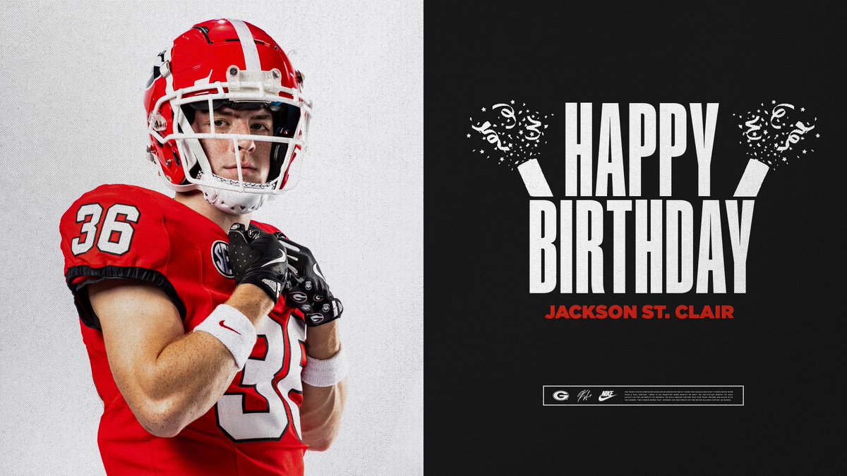 Happy Birthday, <a href="/jacksonstclair_/">Jackson StClair</a> !!

#GoDawgs