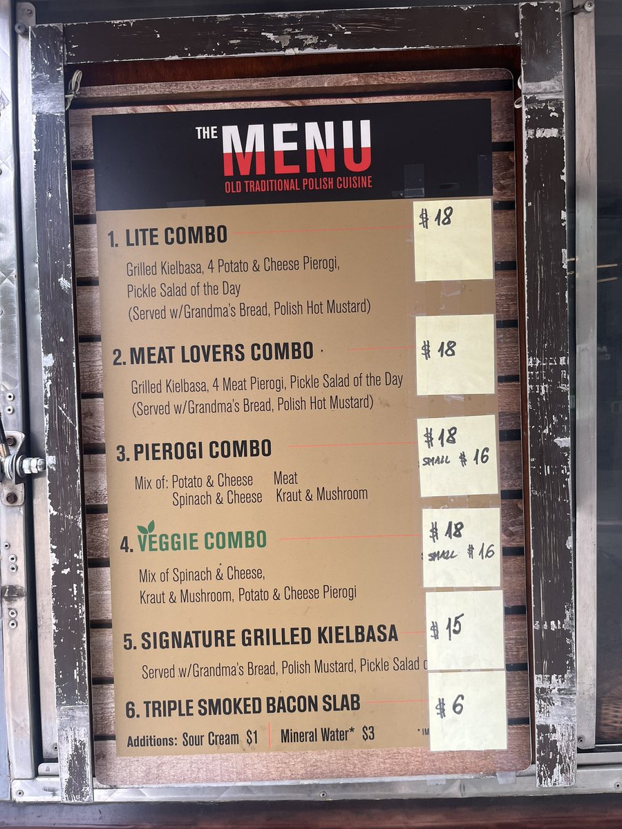 PolishCuisine's tweet photo. #Friday Find us in front of TD Bank:on Queens Blvd b/w 71st Road & 72nd Ave in Forest Hills Queens! Open from 10am - 4pmπ₯ππ΅π±πΊπΈ Get your #PolishFood fix: Polish #Pierogi dumplings, #Kielbasa, Triple Smoked #Bacon, #Pyzy! Take some to go for dinner~ so easy ! #ForestHills ππ₯π΅π± https://t.co/mcHOpkQJYt
