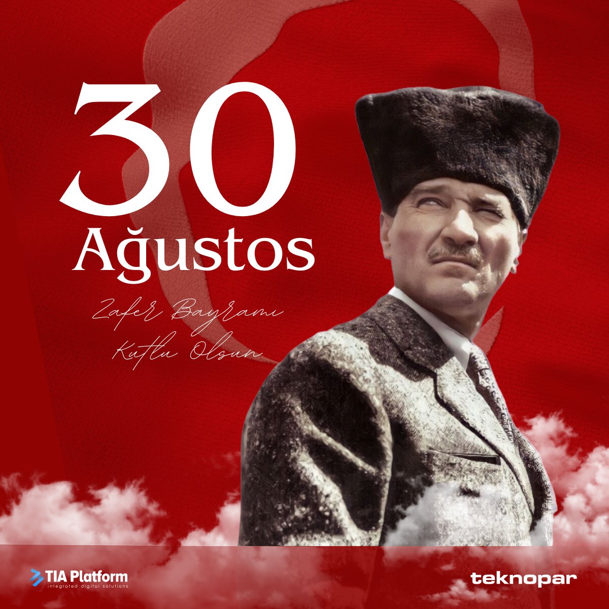 30 Ağustos Zafer Bayramımız Kutlu Olsun!

Ulu Önderimiz Mustafa Kemal Atatürk ve silah arkadaşlarını rahmet ve minnetle anıyoruz.

#30ağustoszaferbayramımızkutluolsun