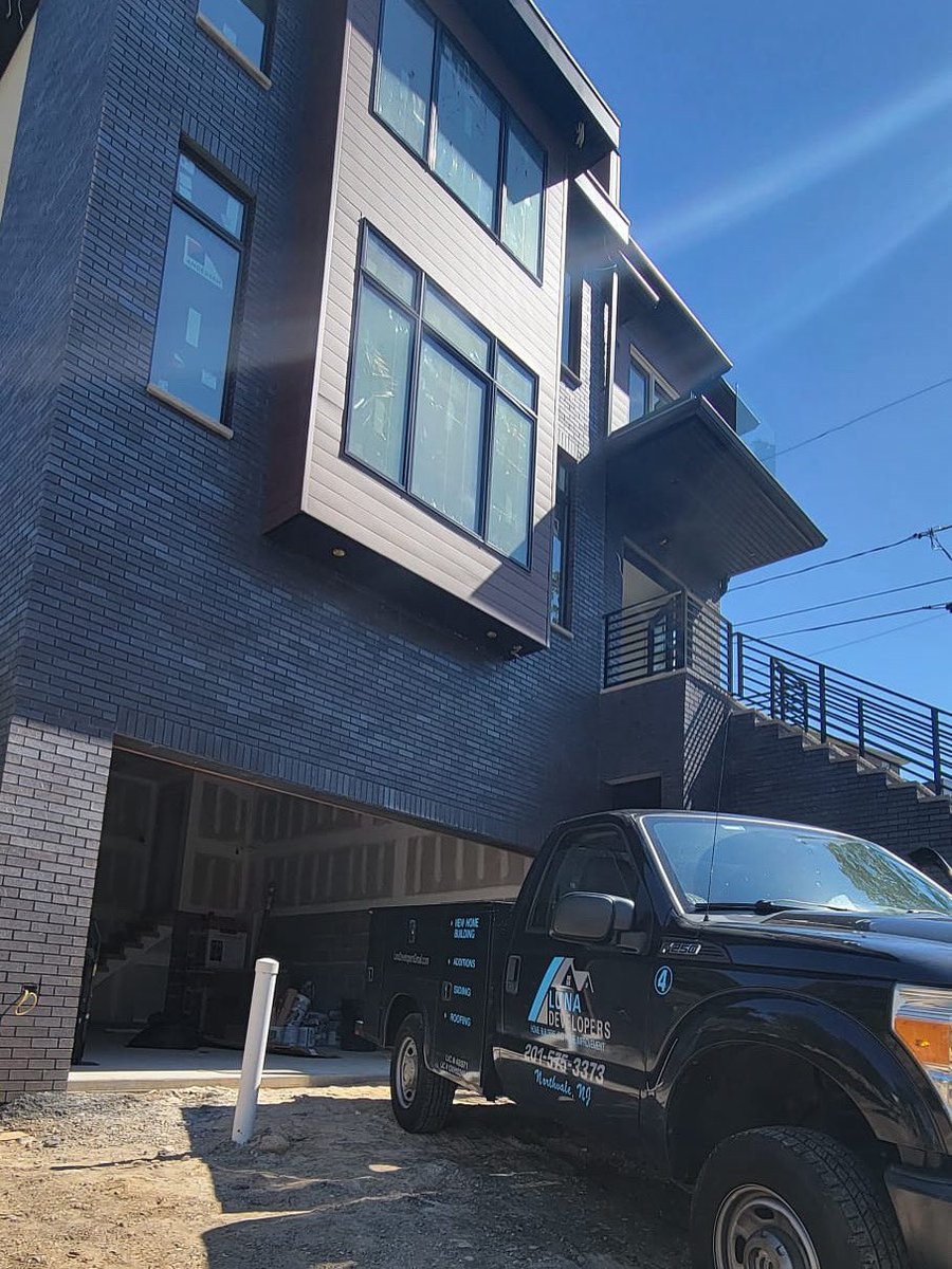 We are in our final phase for the Hilltop Terrace build. Call Luna Developers for all your home building and project managing needs. #homebuilder #newconstruction #customhomes #bergencounty #cliffsideparknj #lunadevelopers