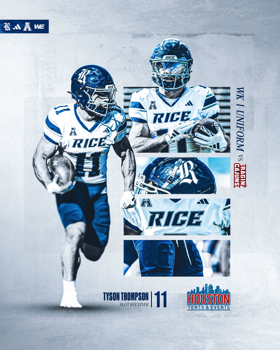 Rice Football (@ricefootball) on Twitter photo Week One Threads ๐ค
#WE Week One Threads ๐ค
#WE