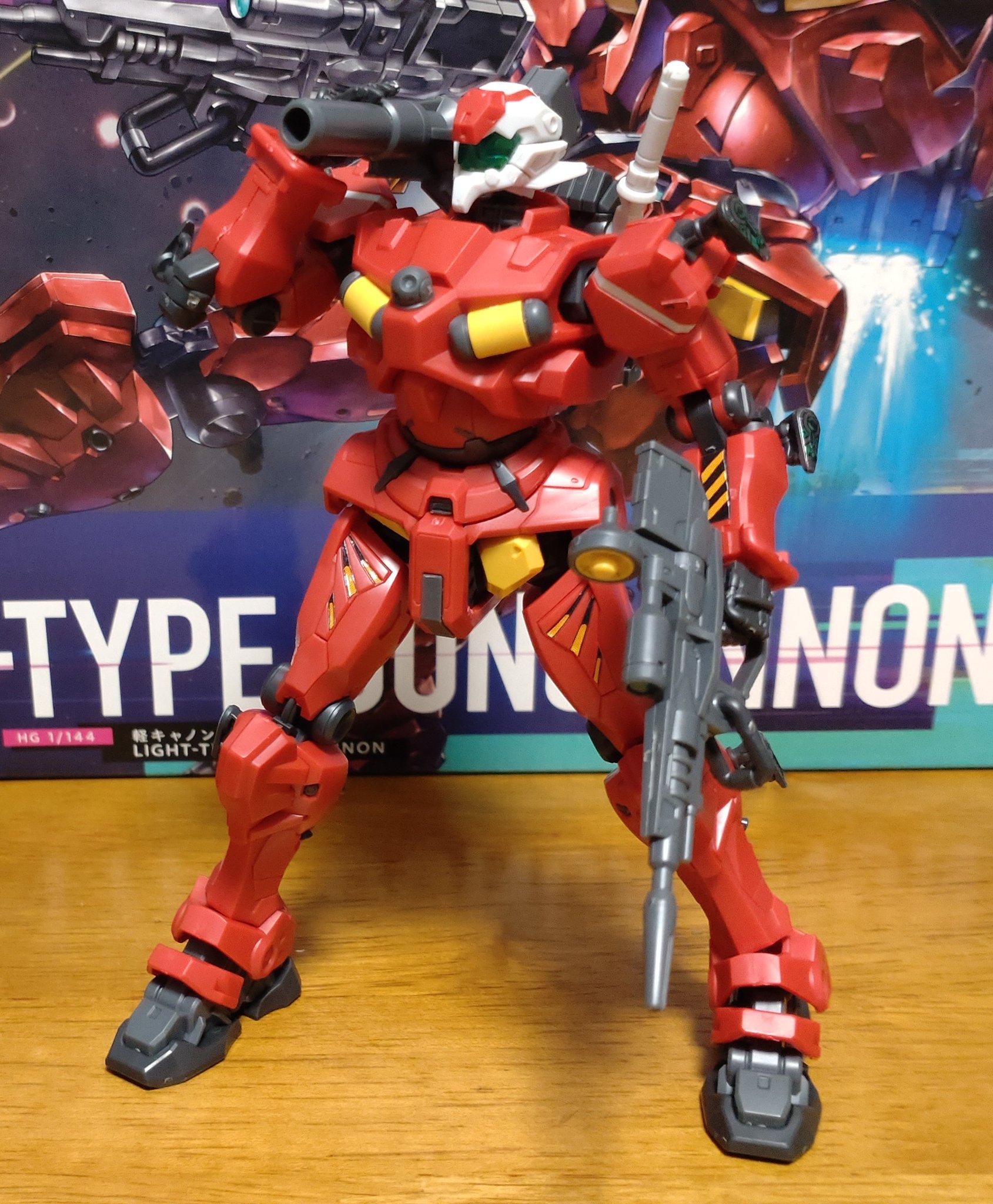 リオ　HG ギャン　ハクジ機　軽キャノン　完成品　2体セット 機動戦士Gundam GQuuuuuuX＞HG 軽キャノン、エグザベ専用ギャン