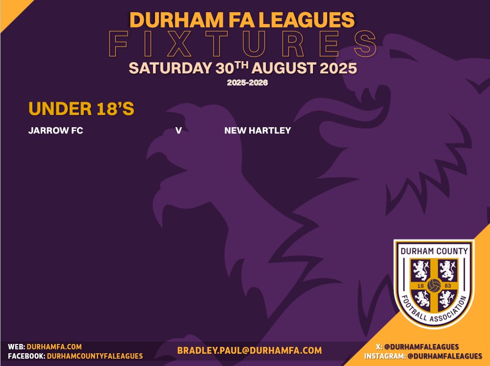 𝘿𝙪𝙧𝙝𝙖𝙢 𝙁𝘼 𝙇𝙚𝙖𝙜𝙪𝙚𝙨 ⚽️ tweet media