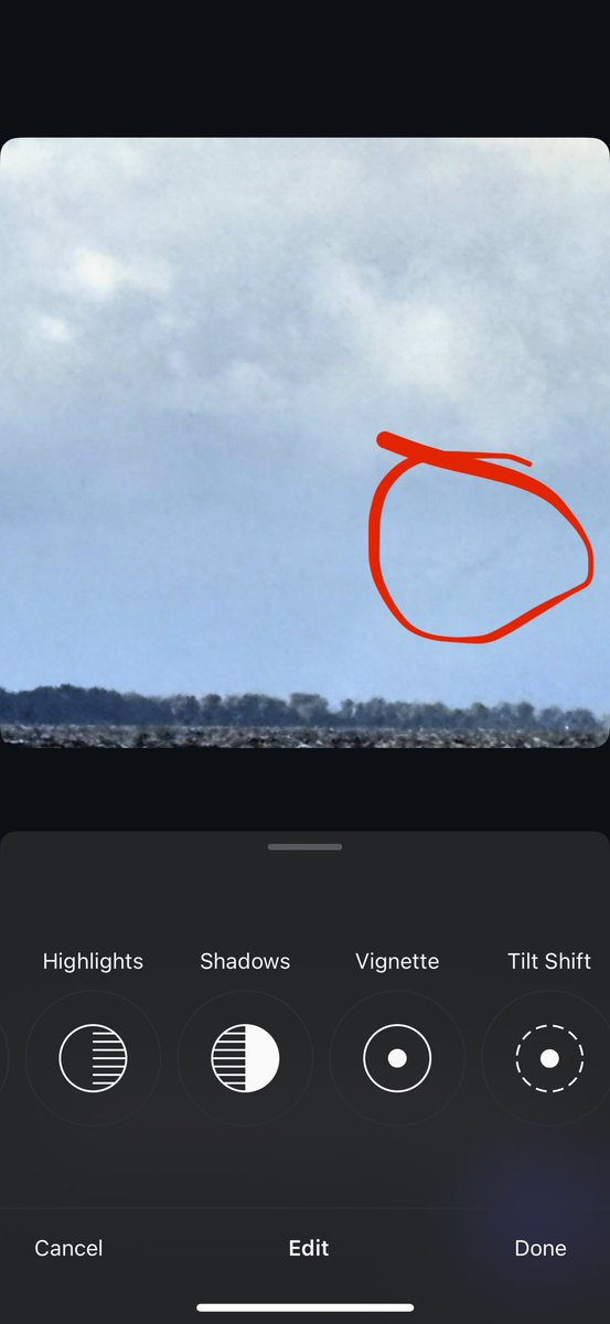 CraigDunmore's tweet photo. Yesterday 6:37pm. Definitely the same funnel Kyle saw, bringing my count from yesterday to 1 funnel over shore, 2 funnels over water, and one fully mature waterspout. A day I won’t forget anytime soon. #onstorm #onwx @WE_SEE_ https://t.co/g7dErJmEnc