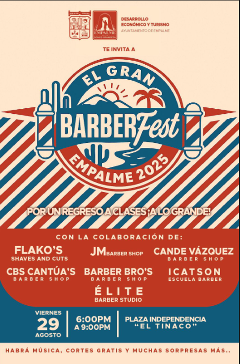 Todo listo para el Barber Fest será este viernes en el ''Tinaco'' .- <a href="/LuisFuentesAg/">Luis Fuentes Aguilar</a> 
politicus.mx/vernoticia.php…