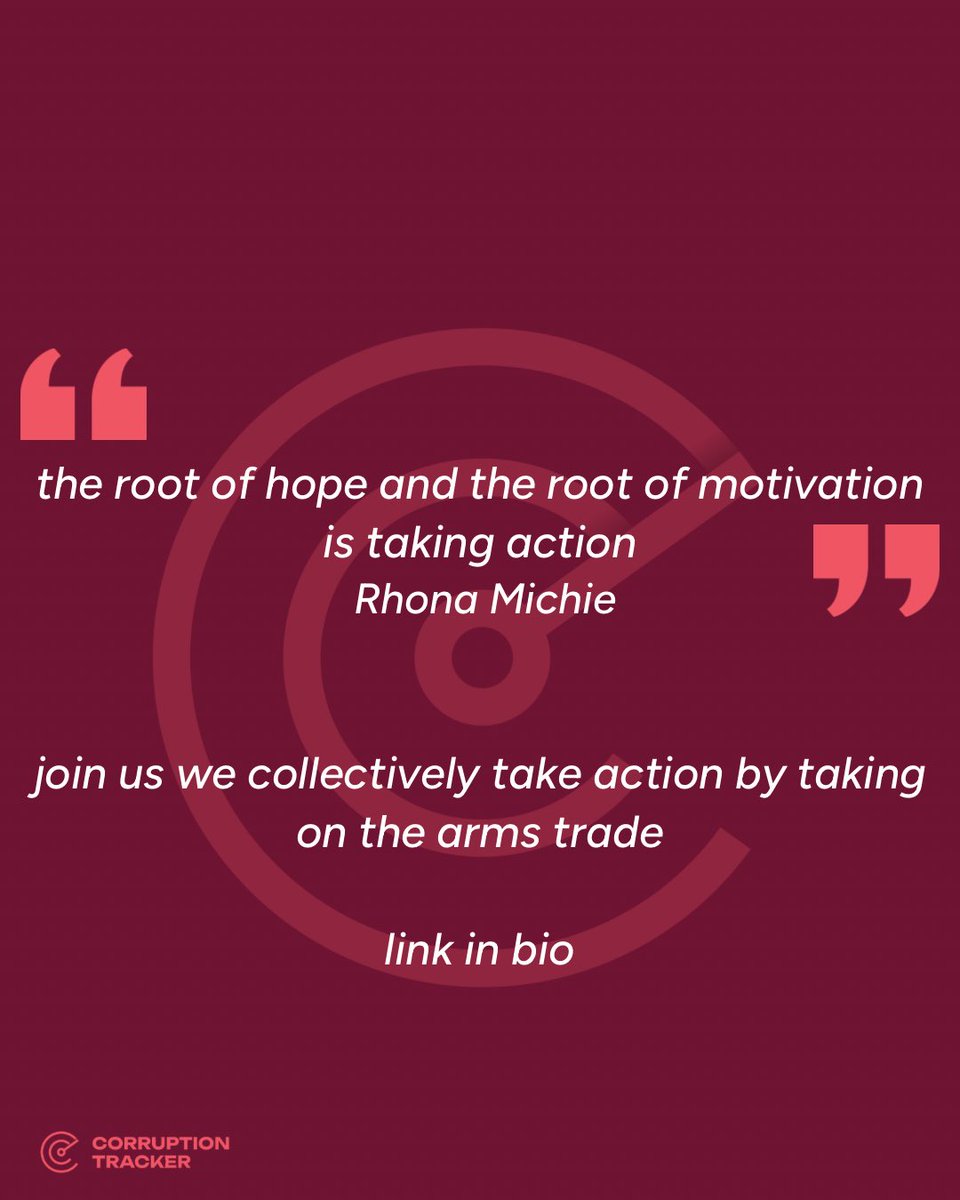 Knowing that someone in in Yemen or in Gaza or the Congo could hear about the work that we’re doing, and be reminded that the world hasn’t forgotten them, is really crucial. Tune in for more here: 
worldpeacefoundation.org/blog/the-corru…

#disruptingthearmstrade