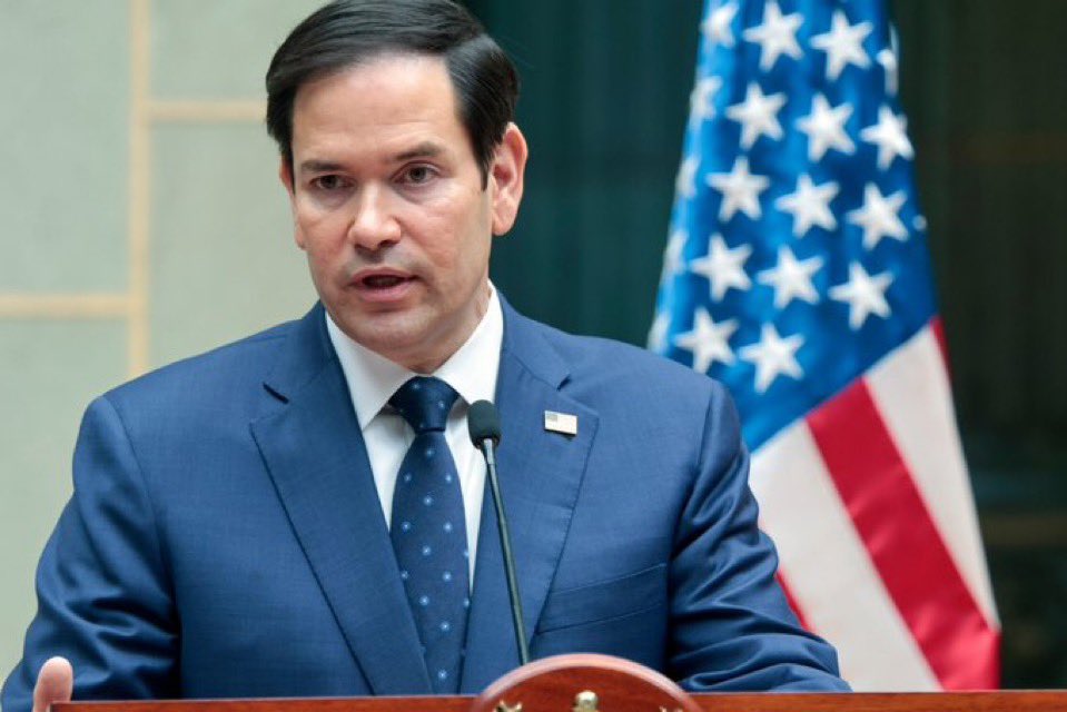 🇺🇸🇮🇱 BREAKING: Secretary of State Marco Rubio has prohibited Palestinian officials from entering the United States to participate in the UN General Assembly.

A true friend of Israel.