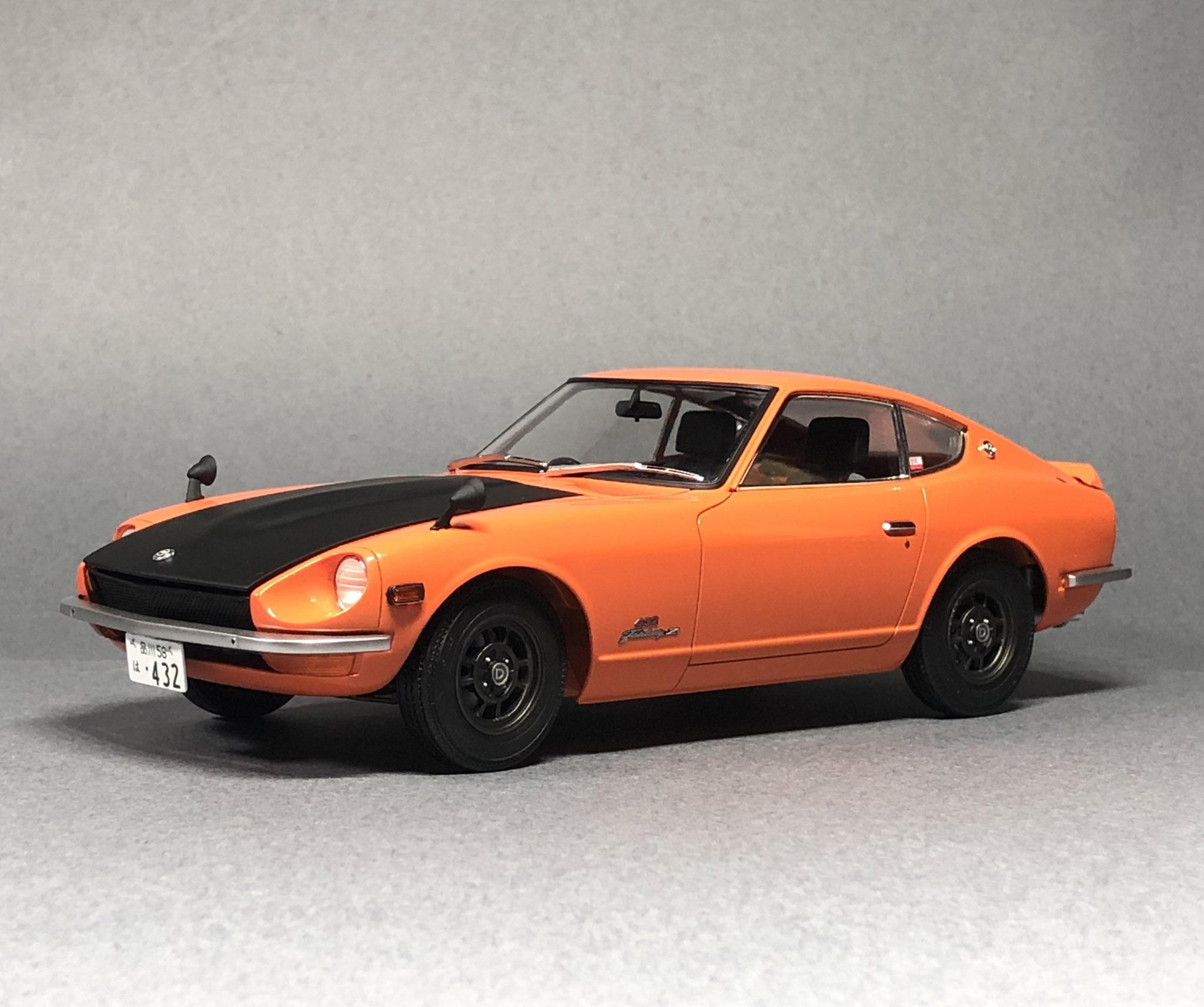 タミヤ　ハコスカ2dr タミヤ 日産 ハコスカGT-R SC 製作ブログ 窓枠塗装 | 自己満カー