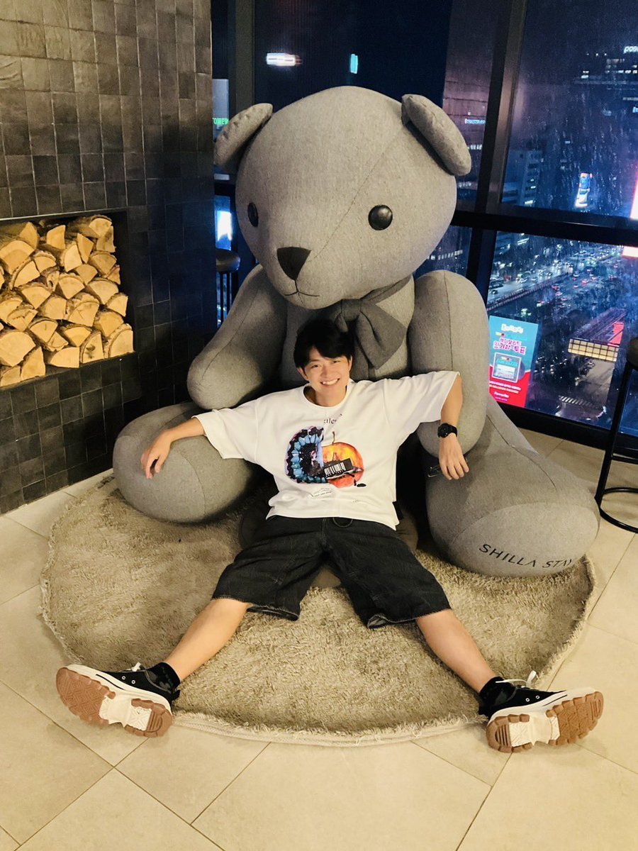 韓国…着きましたっ😆
明日、頑張るぞ〜っ‼️

#鬼滅の刃