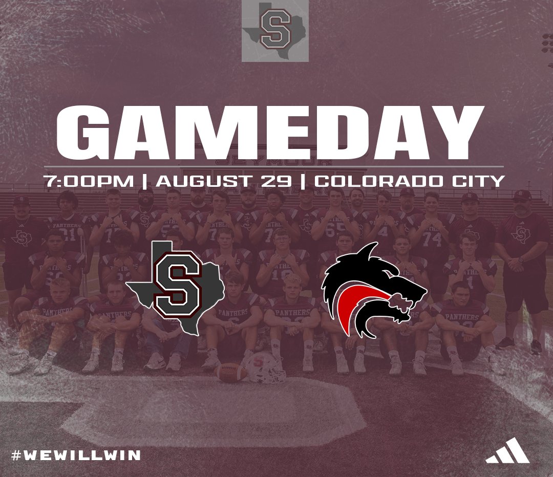 SEYMOURPANTHERS's tweet photo. Gameday Panthers!
#WeWillWin #TTP
@CoachHinton64 @ClintonSelman @CoachRivs https://t.co/pgRFPpcOyg