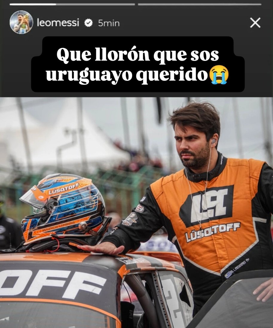 La historia que subió Leo Messi 🔥
