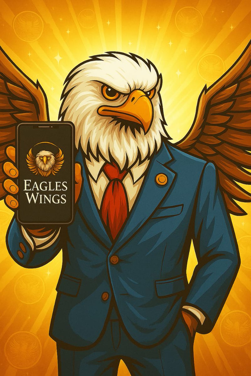 Your phone rings...and it's $EaglesWings that's calling.
$Egw #Soar