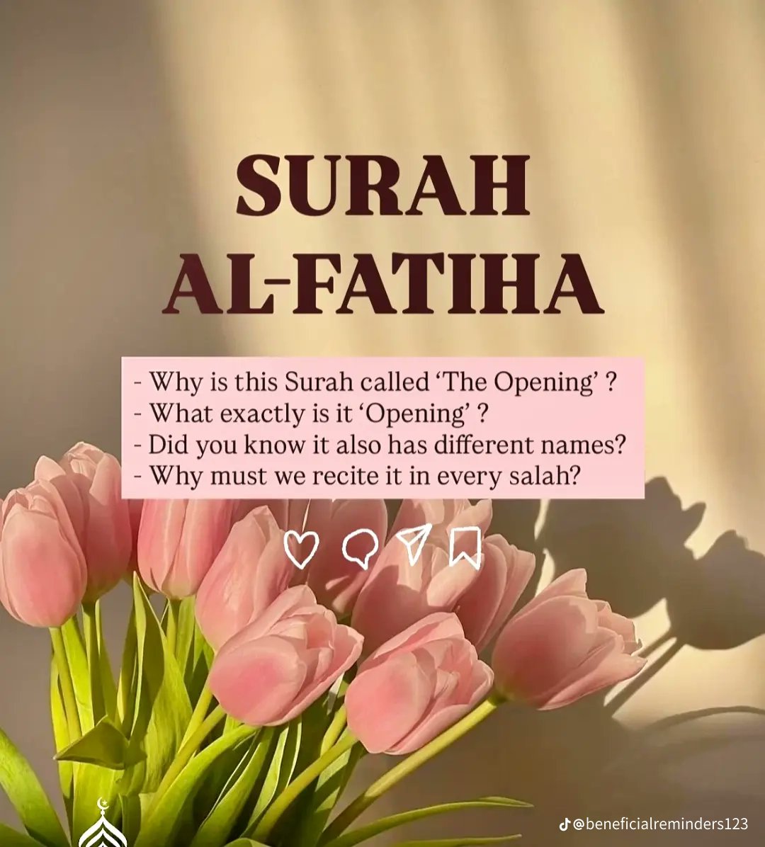 Suratul Fatihah is Actually More Powerful Than you Know...

THREAD