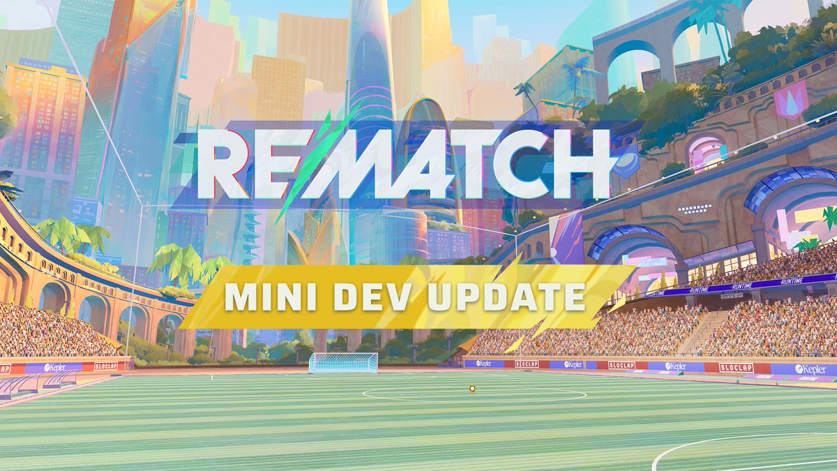 PlayRematch's tweet image. We&apos;ve finally posted our 3rd Mini Dev Update!

Here are the main points:
- Beta for Patch 3 starts today at 5 pm CEST
- Patch 3 should release sometime next week
- Crossplay (!!) will come alongside Patch 3
- Gameplay tweaks regarding volleys and bug fixes

(1/2)