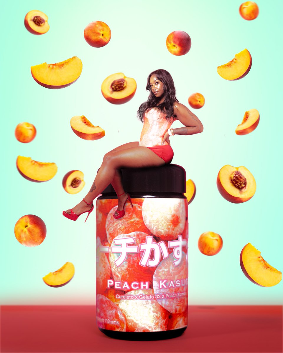 Peach Kasugai 🍑 is more than flavor..it’s an experience. Juicy, bold, unforgettable. Inspired by Japanese candy, remixed with that BHF twist. Visuals by @onthattpaige bringing the vibe to life 📸✨. Every jar tells a story. Every hit is a vibe.