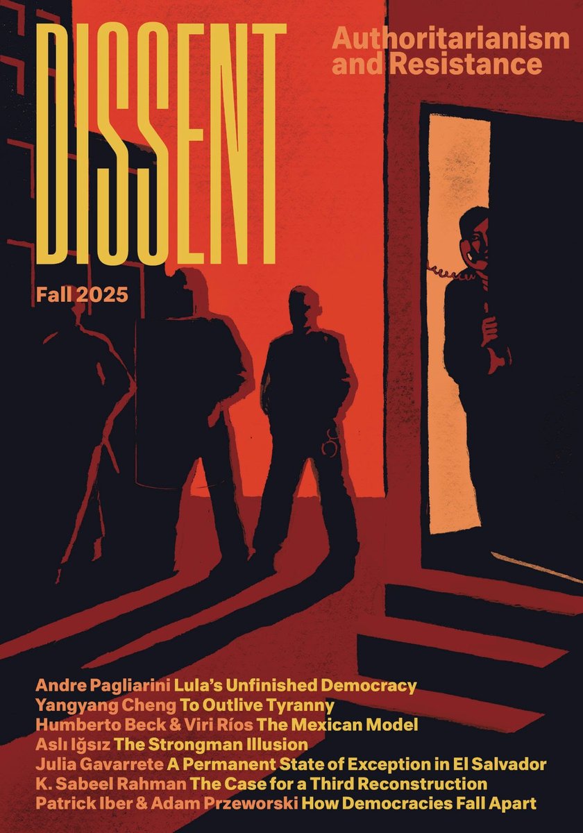 The forthcoming fall issue of <a href="/DissentMag/">Dissent Magazine</a> will feature an exchange of texts between <a href="/Viri_Rios/">Viri Ríos</a> and myself on how to understand the rise of <a href="/PartidoMorenaMx/">Morena</a> and the presidency of <a href="/Claudiashein/">Claudia Sheinbaum Pardo</a> in Mexico.