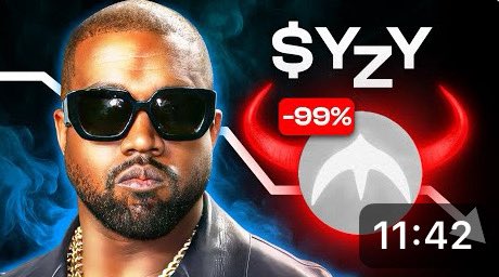 Kanye West $YZY 토큰 폭락 썸네일