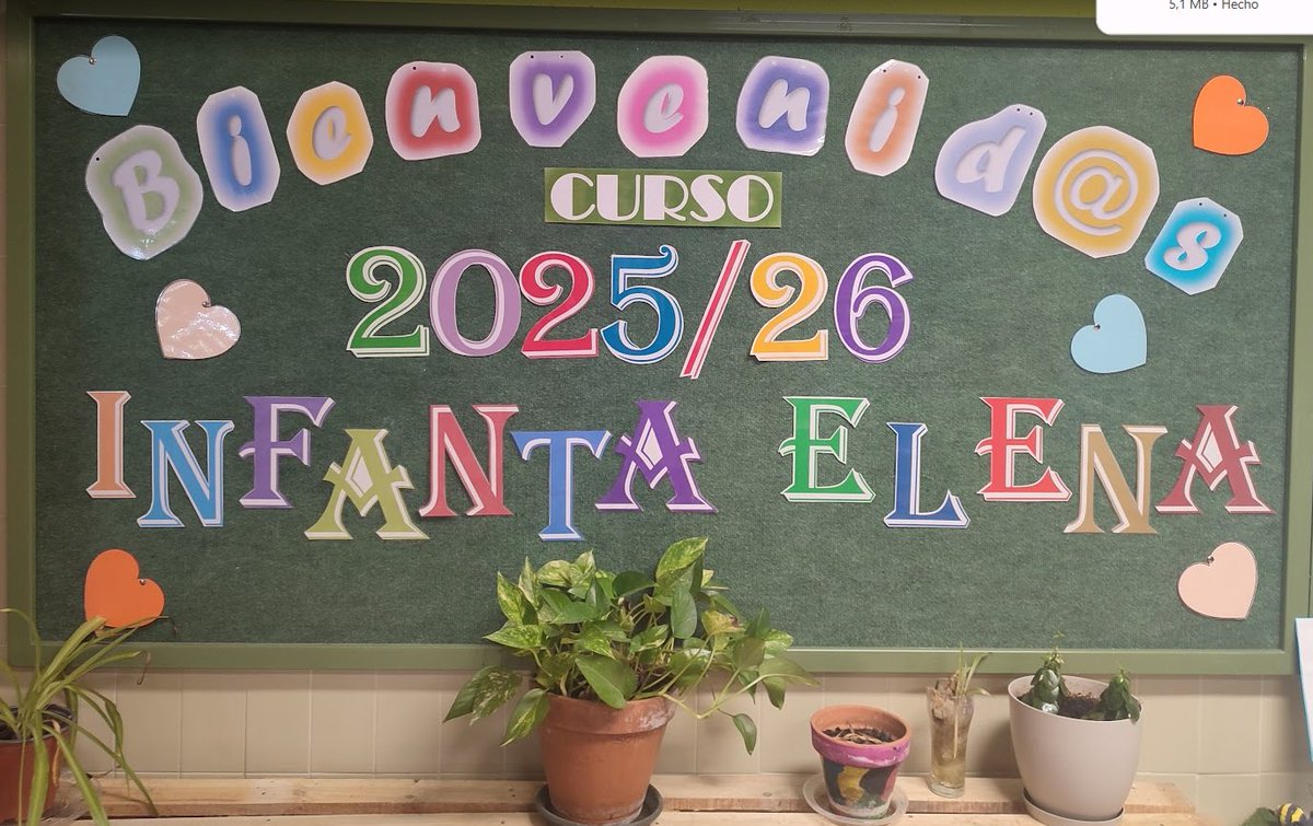 Con ganas de empezar un nuevo curso académico, el Equipo Directivo del IES Infanta Elena envía un mensaje de ánimo, ilusión y esfuerzo a toda la comunidad educativa que comenzará el curso 2025-2026 en unos días.