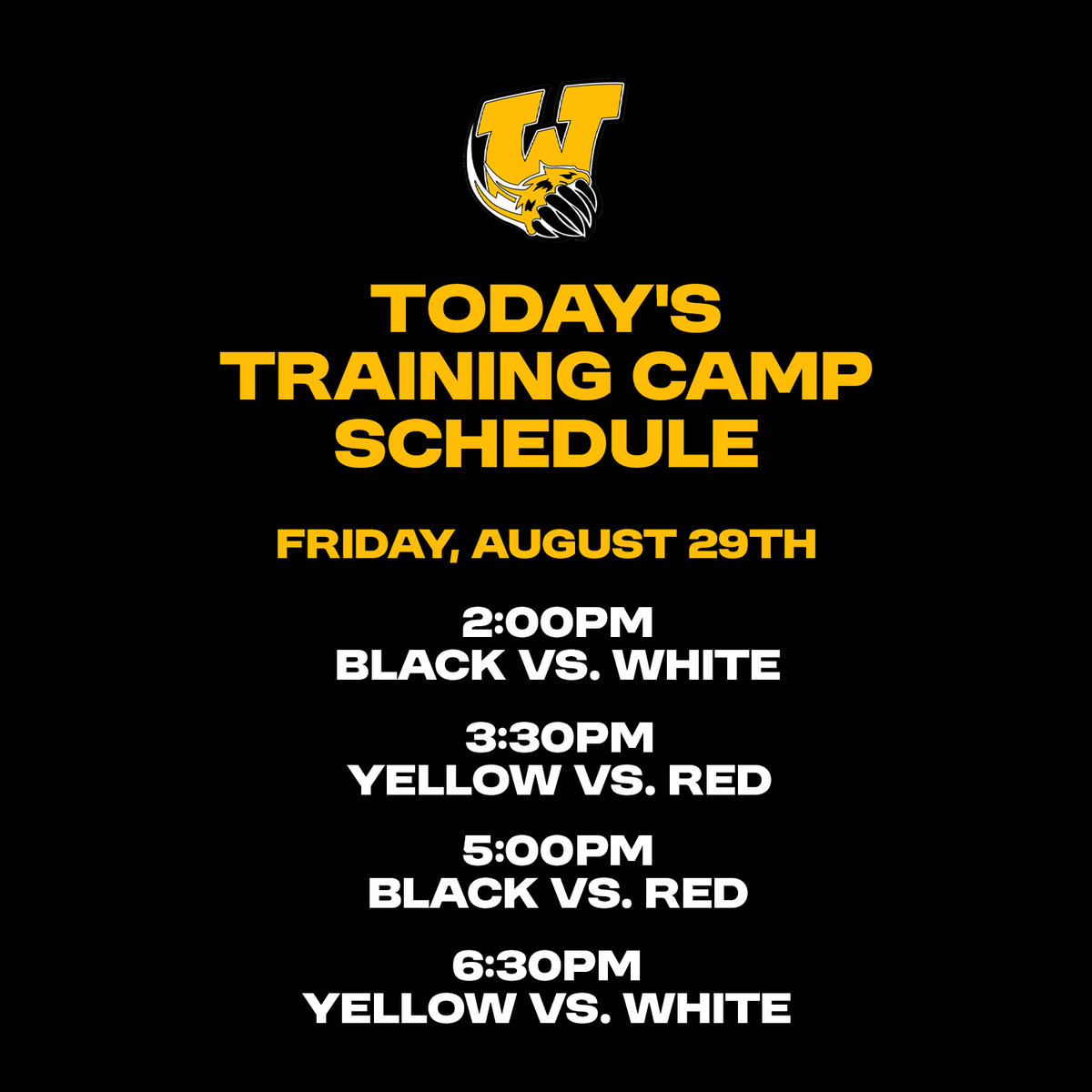 We will be moving Friday's ice times to the Russell Memorial Multiplex. Games will start at 2pm.