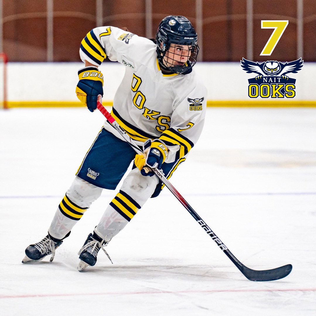 We’re 7 days away from our first game of the 2025-2026 season. Heres a fun facts about our very own #7 Callie Dach:
 
Something you did this summer that you think no one else did?  Got certified as an eyelash tech! 

#WedefineNAIT
#Ooks
#DefendTHENORTH
#OoksSOARTogether
#NAIT