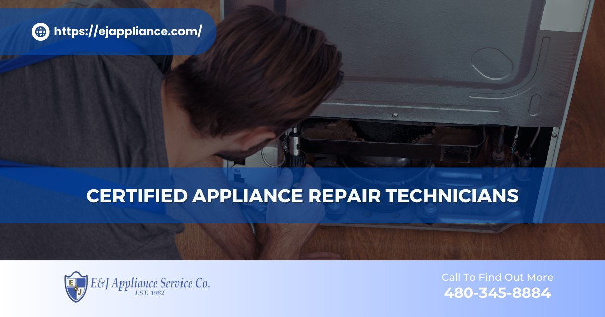 ejmultiply24's tweet image. Looking for certified appliance repair technicians? 🔧

At E&amp;amp;J Appliance Service Company, our experts fix it right the first time—fast, reliable, and stress-free.

📞 Call today and let’s get your appliances back on track!

#tempeappliancerepair #ExpertService #FastFixes