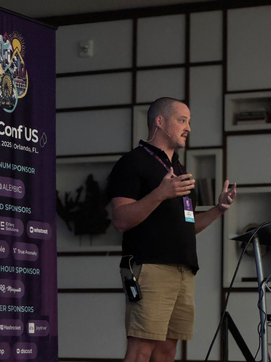 ElixirConf's tweet image. Attackers never stop, neither should we
AppSec best practices + Elixir-specific strategies
Matt Ludwigs on staying one step ahead of threats and building resilient Elixir systems. #ElixirConfUS