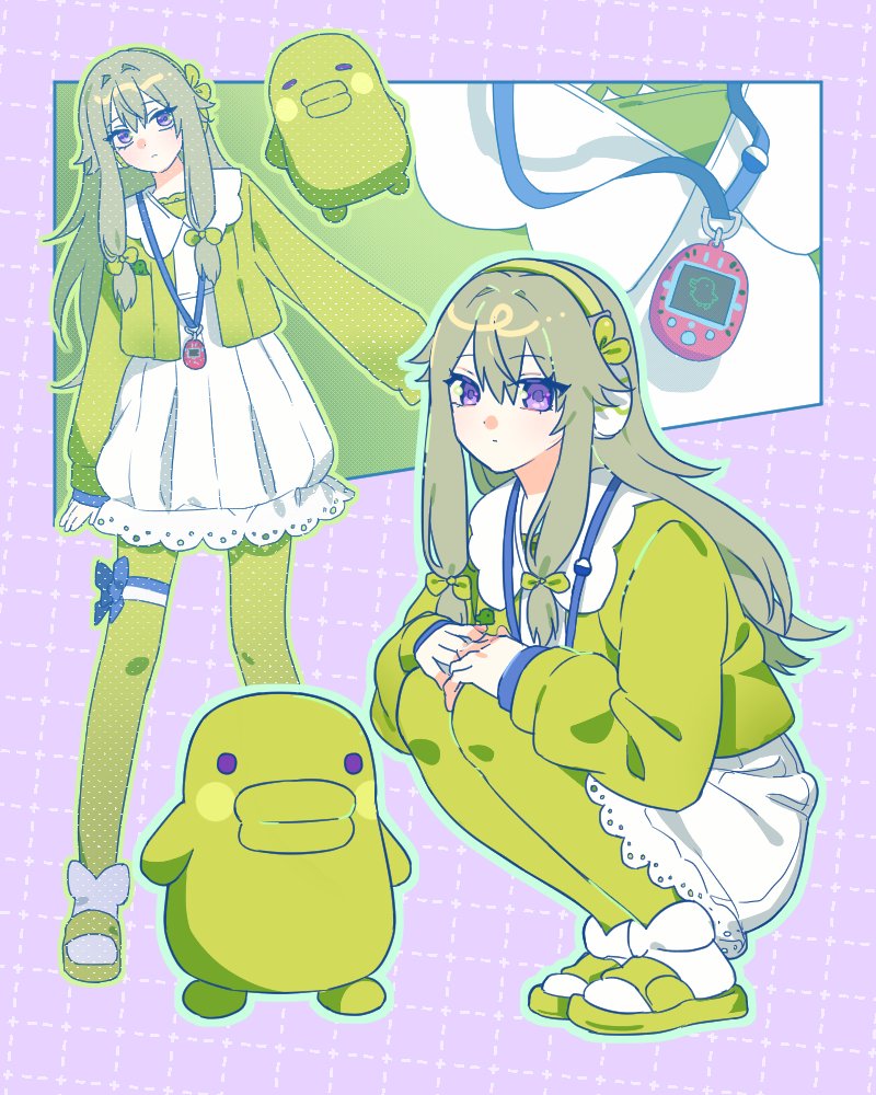 녹색 잘받는 미소녀1위