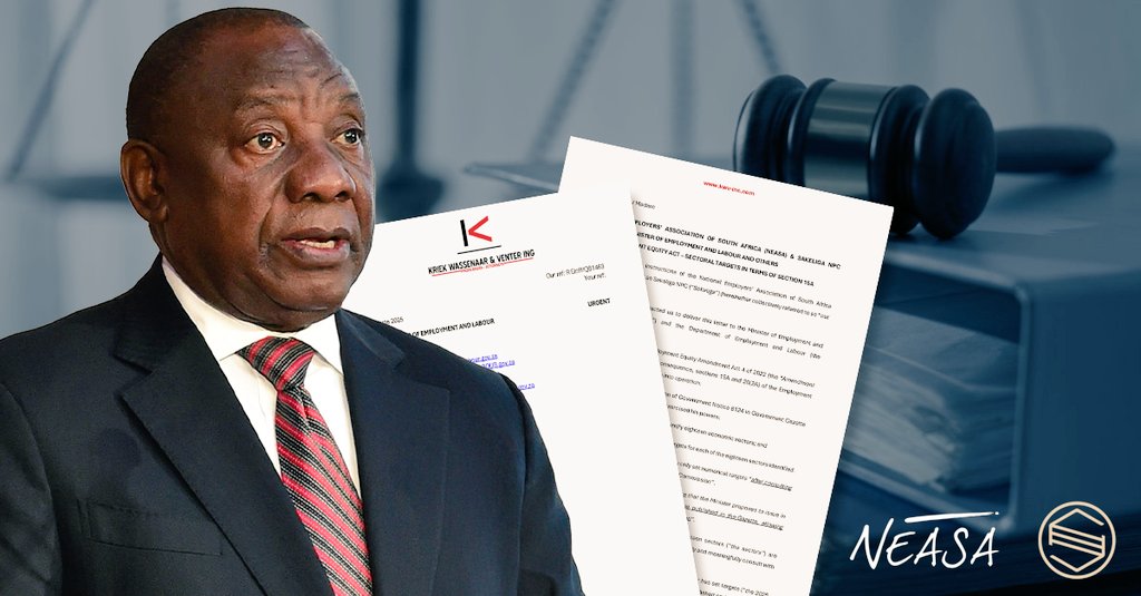Sakeliga (@sakeliga) on Twitter photo 🔴 BREAKING: Sakeliga & NEASA Will Appeal Flawed Employment Equity Judgment
We will appeal directly to the Constitutional Court to set aside a deeply flawed judgment after the High Court yesterday refused our application for an interdict against new Employment Equity quotas. 🧵 🔴 BREAKING: Sakeliga & NEASA Will Appeal Flawed Employment Equity Judgment
We will appeal directly to the Constitutional Court to set aside a deeply flawed judgment after the High Court yesterday refused our application for an interdict against new Employment Equity quotas. 🧵