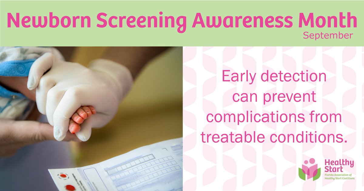 Early detection saves lives. Newborn screening helps find rare but serious health conditions right after birth—so babies can get the care they need right away.

#NewbornScreeningAwareness #EarlyDetection