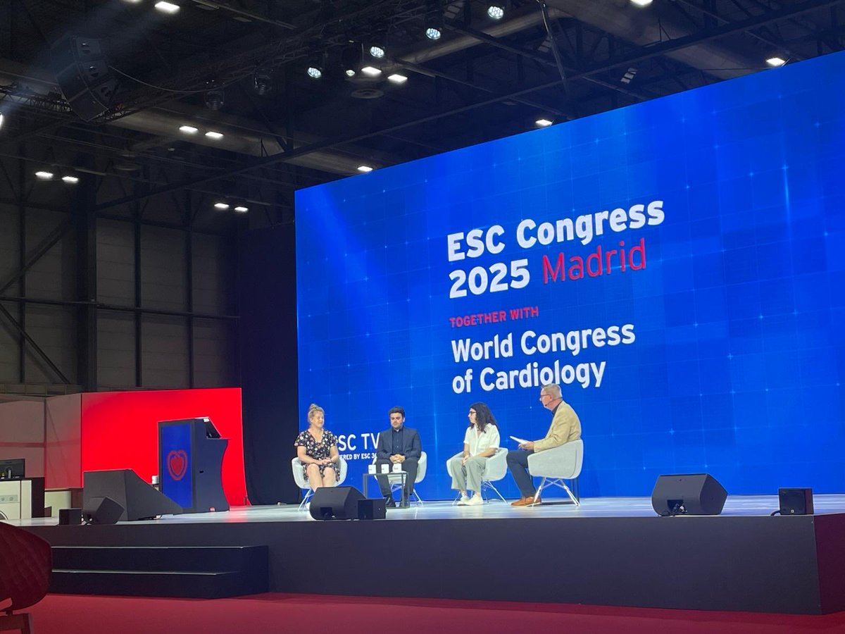 DataTools4Heart's tweet photo. β€οΈ π©Ί Today #Madrid, ESC Congress 2025 (European Society of Cardiology), World Congress of Cardiology.
#research #DataTools4Heart #cardiology #medicine #health
https://t.co/F4AIcHv5bH https://t.co/5pBKbpK61f