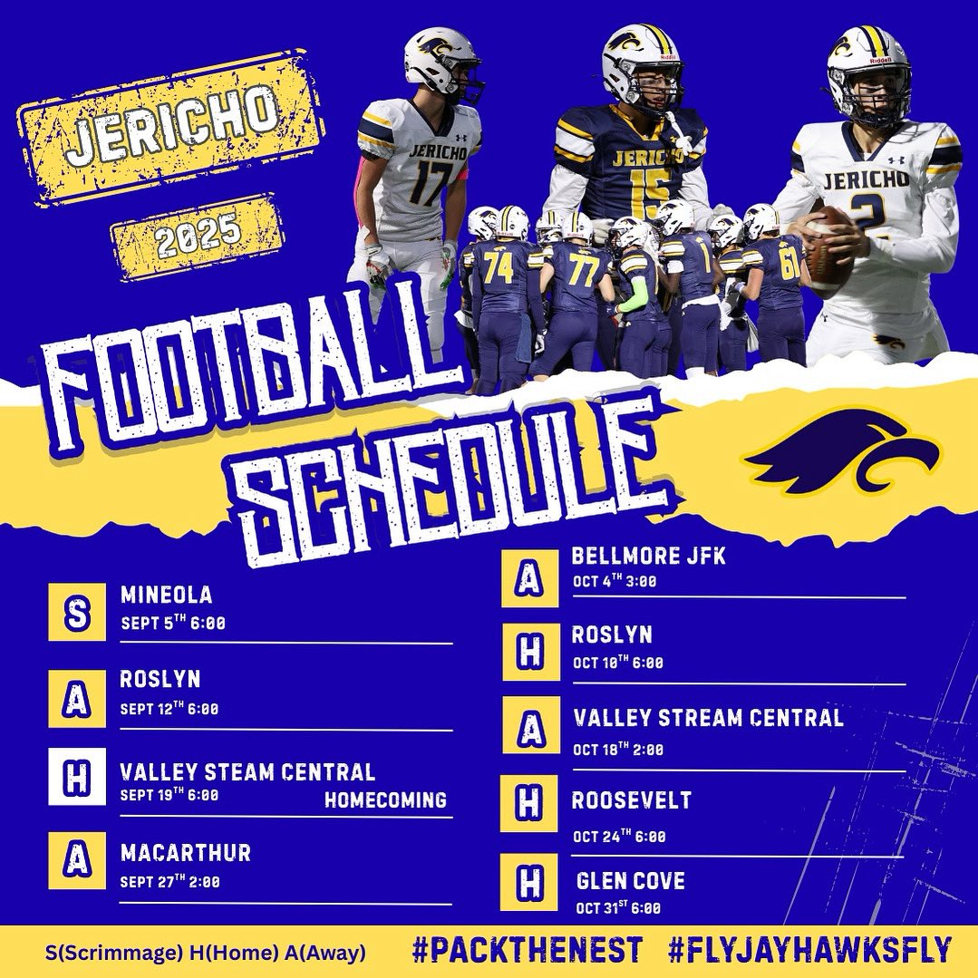 Jericho Jayhawks Football tweet media