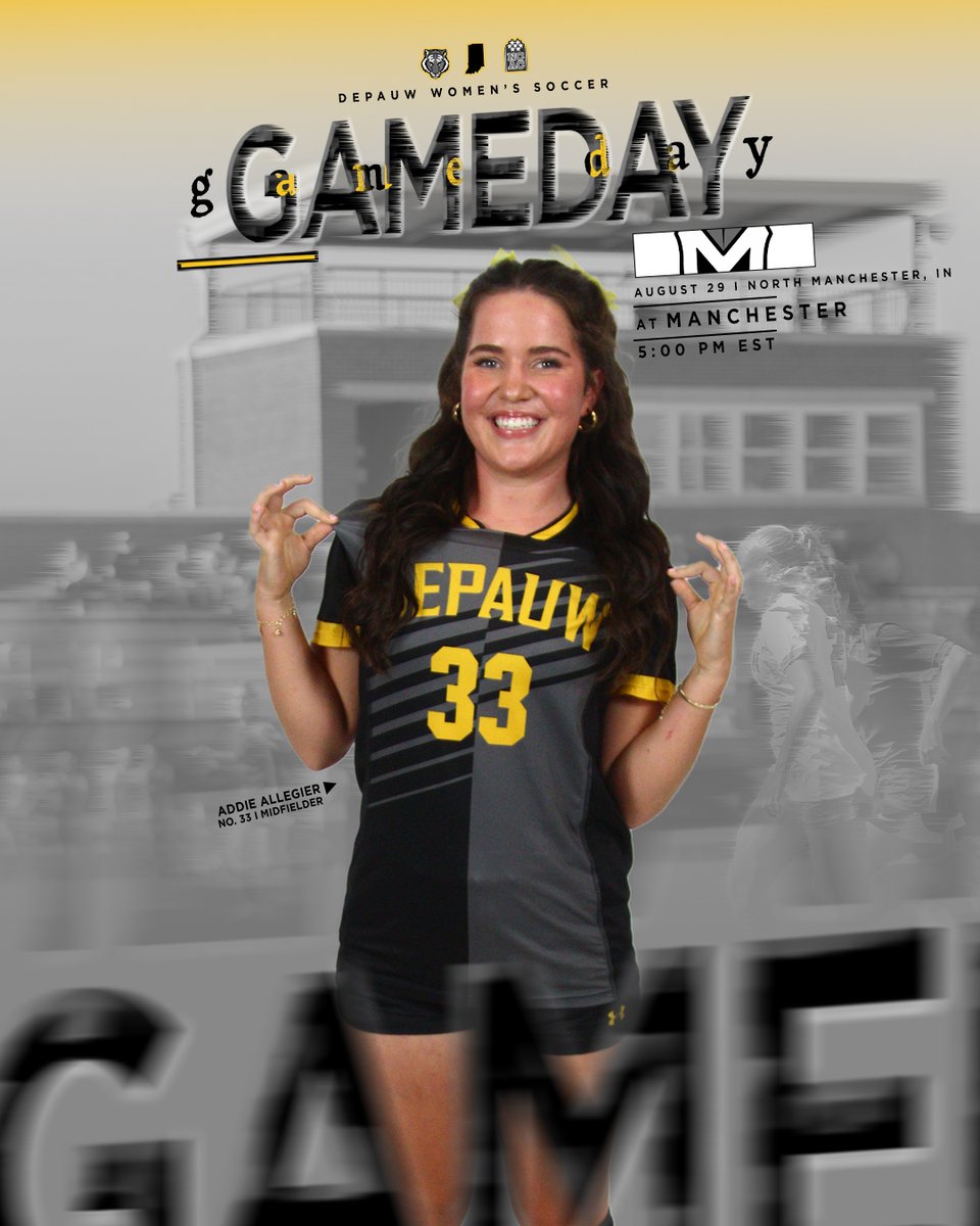 DePauwAthletics's tweet photo. IT'S TIME

🏐 @DePauw_VB kicks off their season at the Mount Union Invitational with a match against Marietta at 6 EST!
⚽ @DePauwSoccer hits the road for their season opener at 4:30 CDT!
⚽ @DePauwWsoccer takes on Manchester at 5:30 EST!

#TeamDePauw #d3vb #d3soccer https://t.co/V4QsP7PEz5