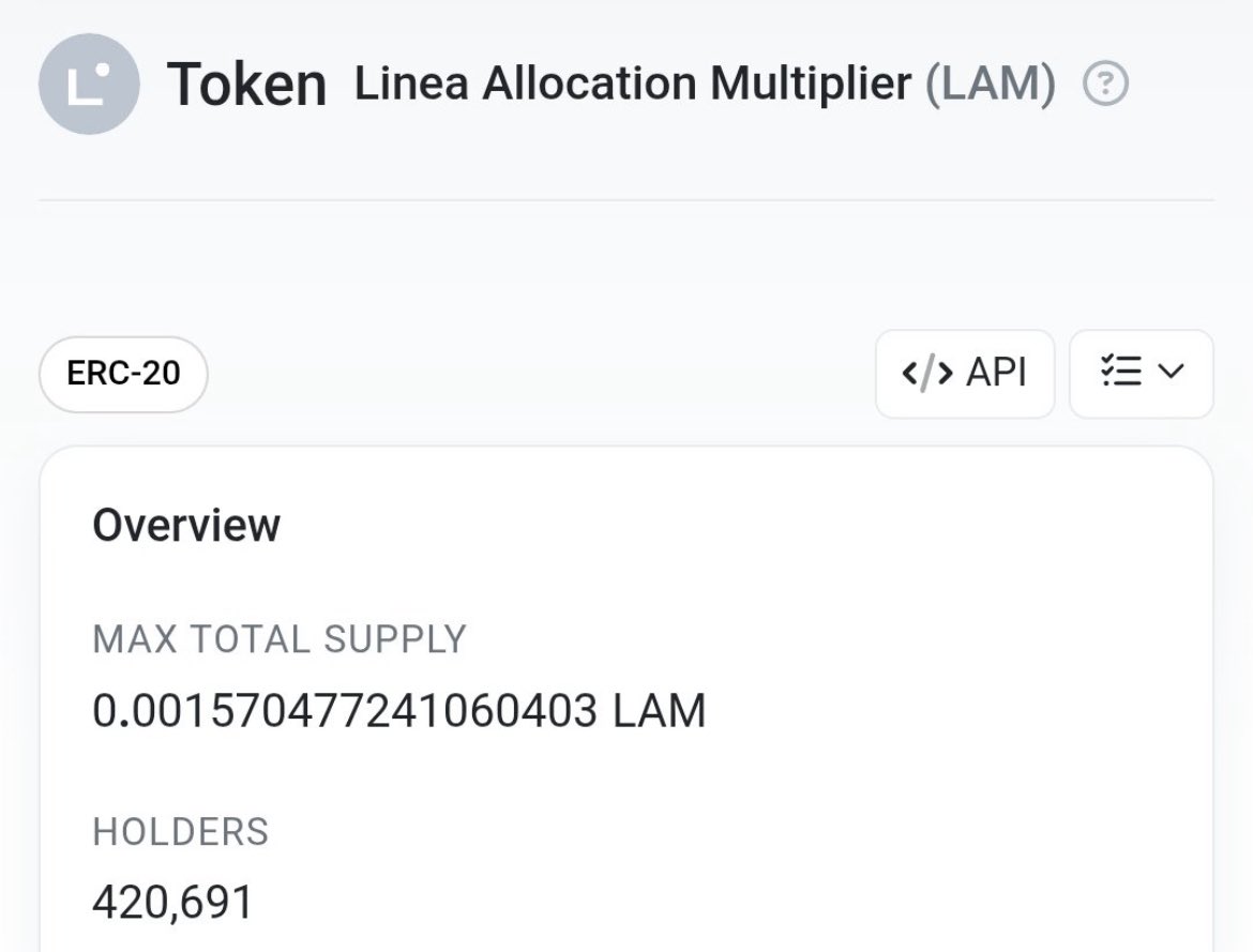 $LINEA için sadece 420 bin kişi mi kalifiye olacak?

#airdrop için şanslısınız. 

2 yıldan fazla bir emek ve karşılığı güzel olacak. 

Şimdiden herkese hayırlı uğurlu olsun.