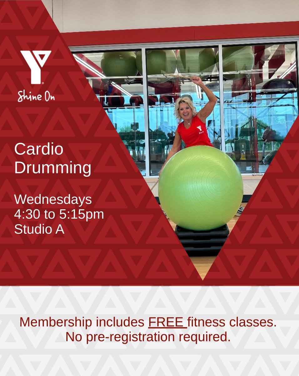 A dynamic cardiovascular workout combining drumming, rhythm, &amp; music.